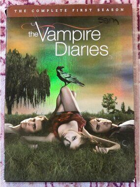 The Vampire Diaries: The Complete First Season (DVD, 2009, 5-Disc Set) EUC